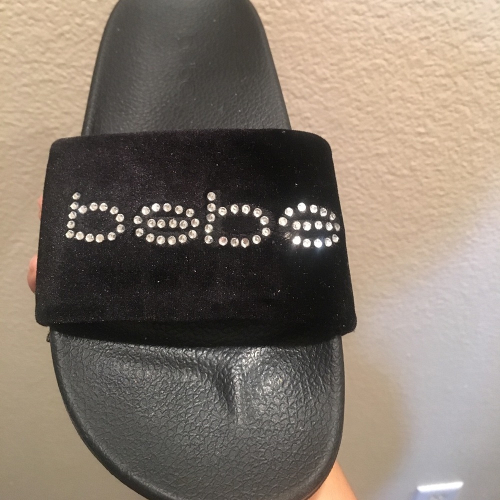 Bebe Slides size 6 women’s